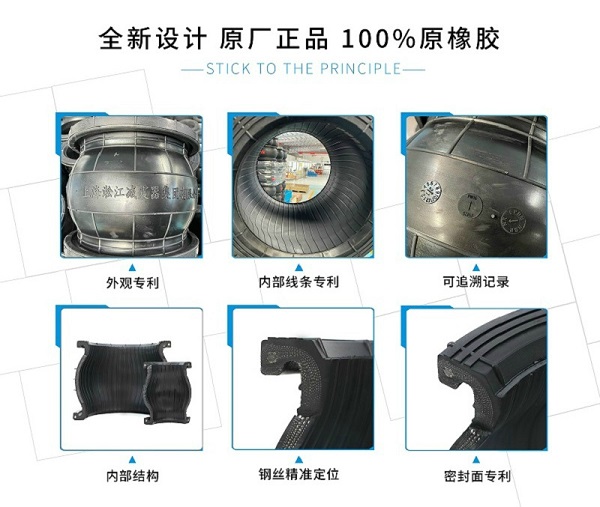 锦州5k法兰式橡胶补偿器管道隔振降噪